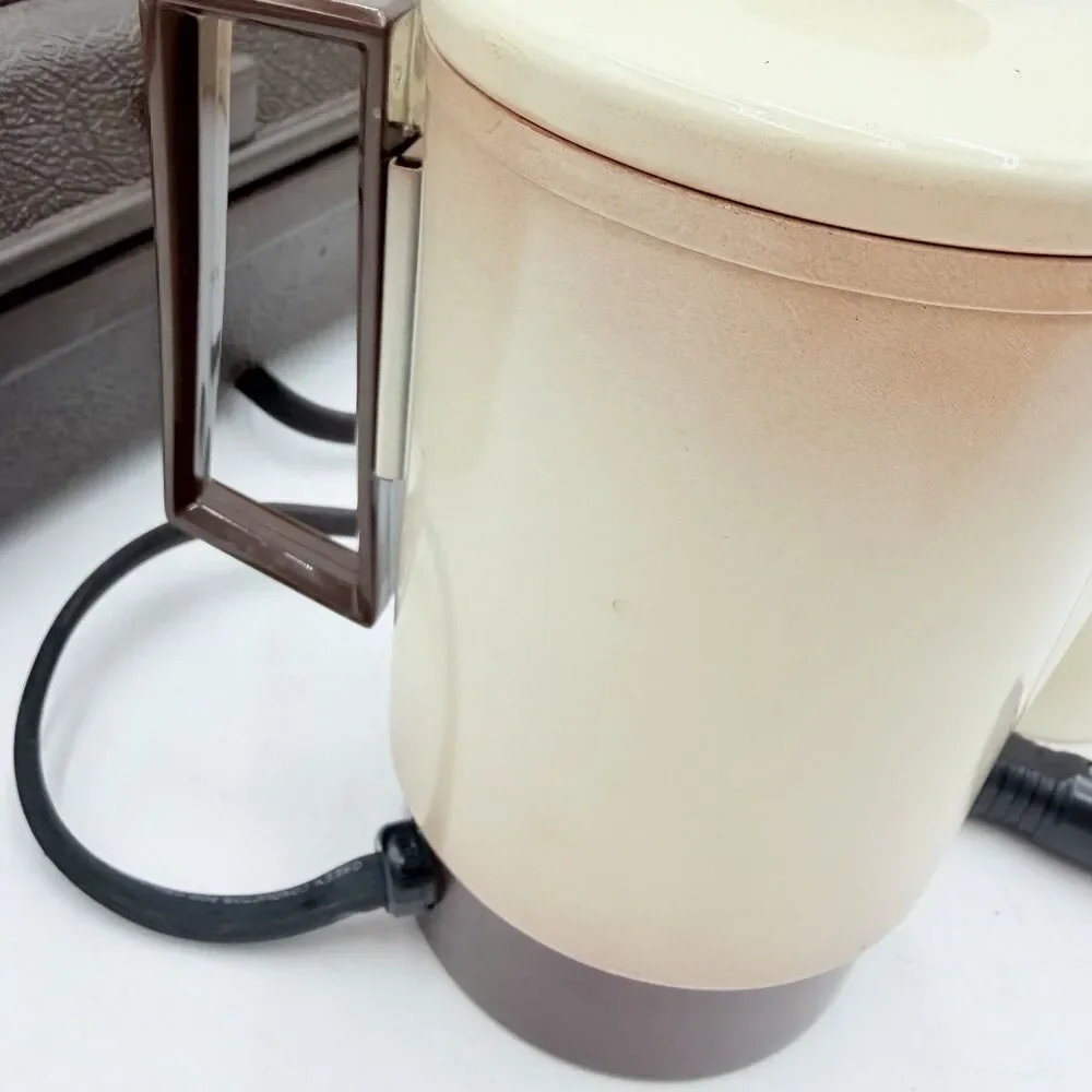 EMPIRE Home ’n Away 12V 120V COFFEEMAKER Travel Kit Case Tested Works